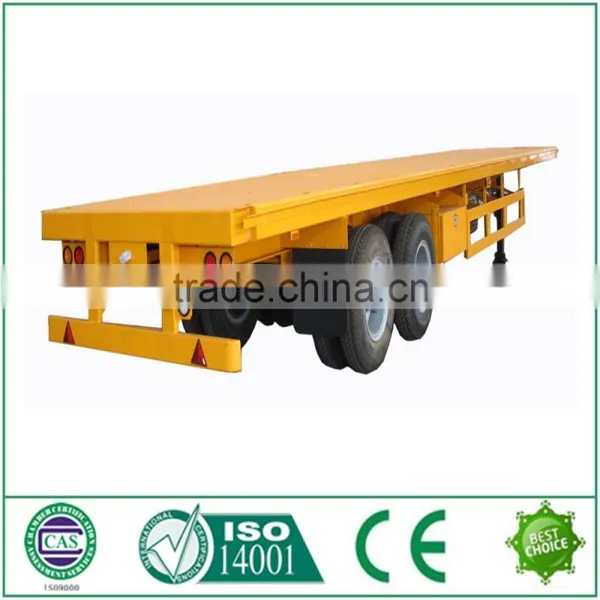 China Best-selling Container Flatbed Truck Trailer for Sale photo-4