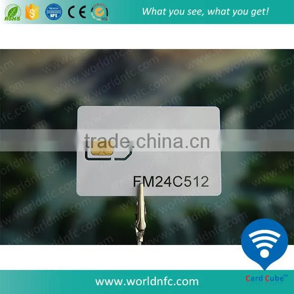 Plastic FM24C512 Contact Smart Card photo-2