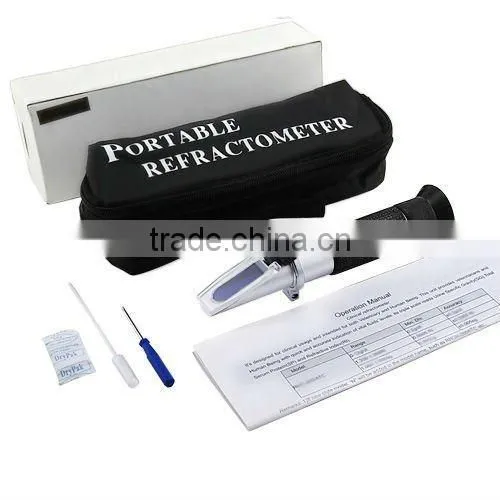 Brix Refractometer With ATC,0-32% in 0.2% Division, for Brandy,beer,fruits,Cutting Liquid,CNC,Vegetables,Juices,Softdrinks photo-2