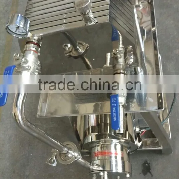 High Quality Sanitary Stainless Steel Ss316 Plate Frame Filter For Wine photo-6