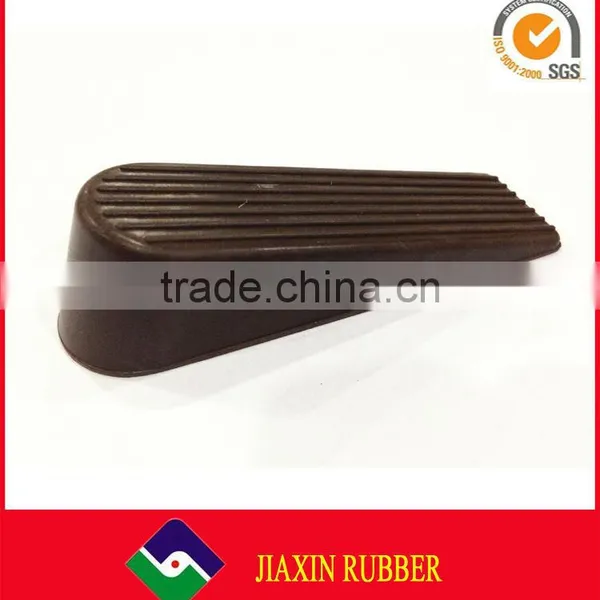 2015 China Manufacturer Black Wedge Decotative Rubber Sliding Door Stopper photo-2