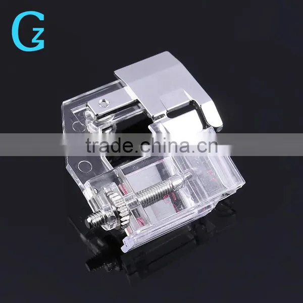 Portable Snap-on Bias Binder Tape Binding Sewing Machine Presser Foot Sewing Supplies for All Low Shank Snap-on Singer Brother B photo-4