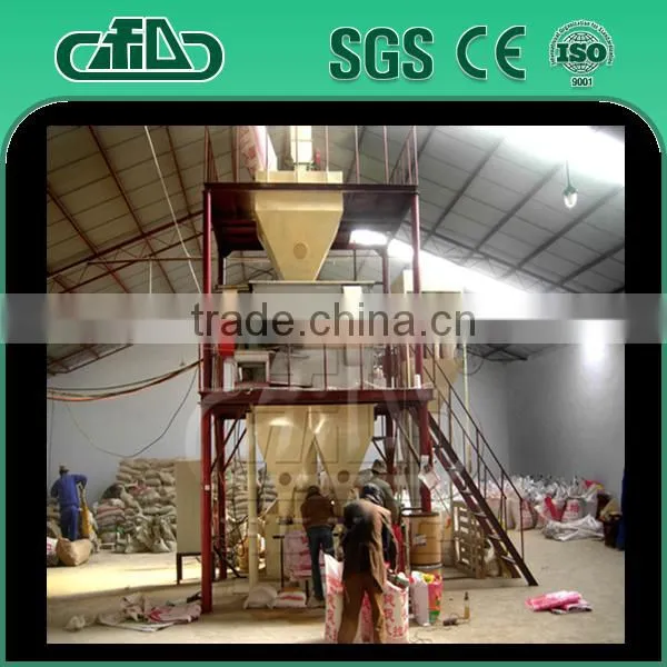 Poultry Feed Pellet Production Line Animal Fodder Making Machine photo-3