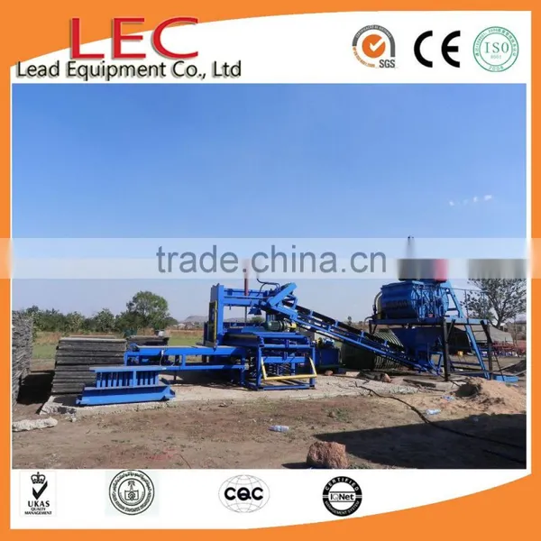 Automatic Cement Concrete Paving Interlocking Hollow Brick Block Making Machine Price photo-4