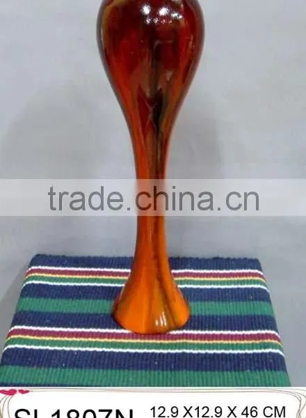 2015 Fashion Design Fiberglass Paint Tall Flower Vase for Sale photo-5