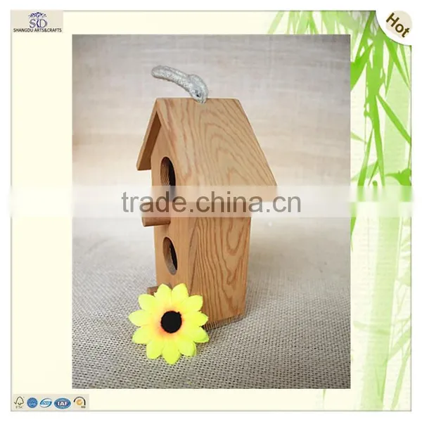 Eco-friendly Fairy Style Chimney Double Room Bird Cage photo-2