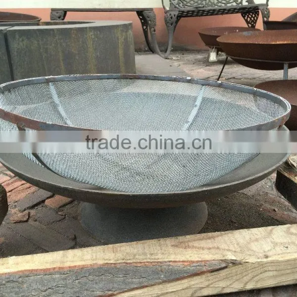 24" 30" Portable Outdoor Fire Pits With Screen Cover/ Patio Backyard Fireplace Outdoor Living Firepits photo-6
