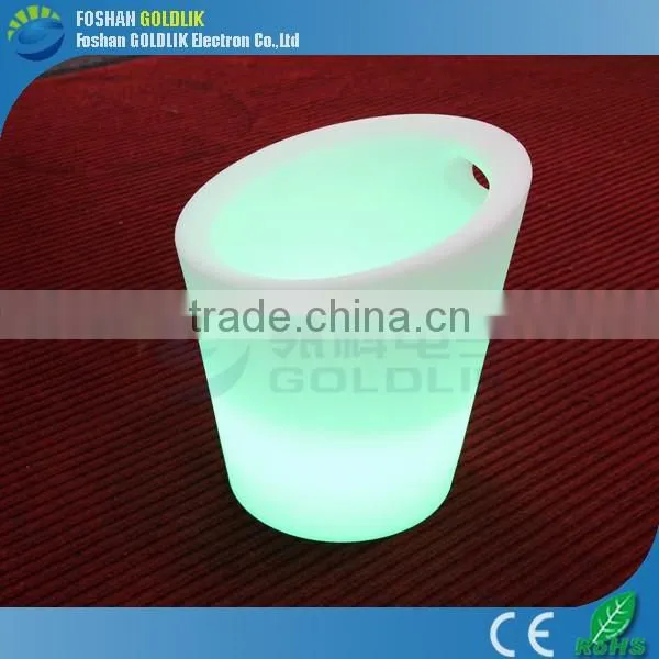 Fashion Design Nightclub Party Essential Plastic LED Ice Bucket Wholesale photo-4