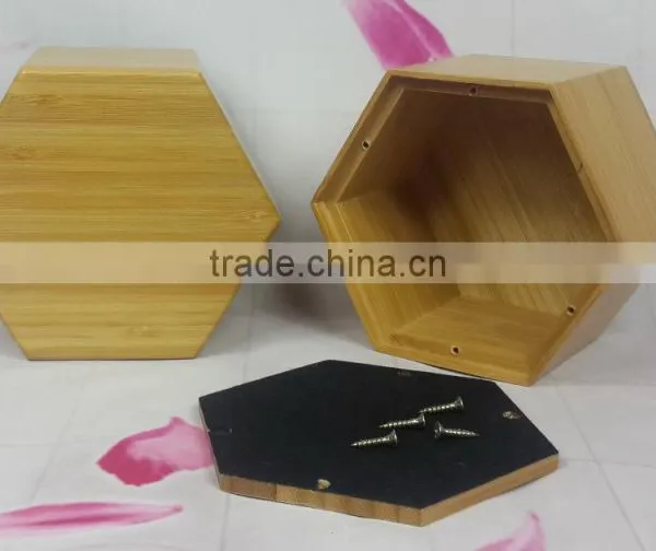 Good Quality Best-selling Bamboo Diamond Shape Human Urn photo-3