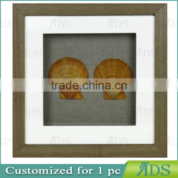 Cheap Sea Shell Wooden Artwork Wall Mounted Home Mediterranean Decor photo-2