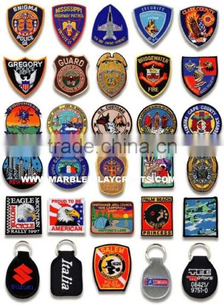 Zari Hand Embroidery Designer Badges