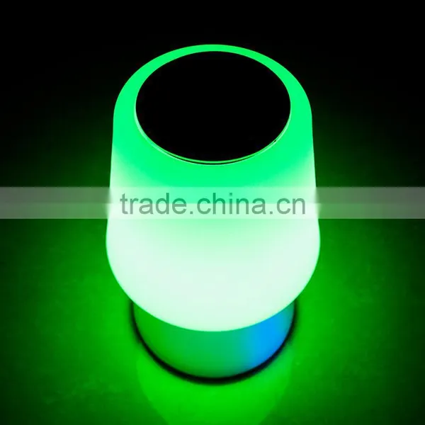 Portable Smart LED Bluetooth Light Speaker With Colorful Lamp photo-6