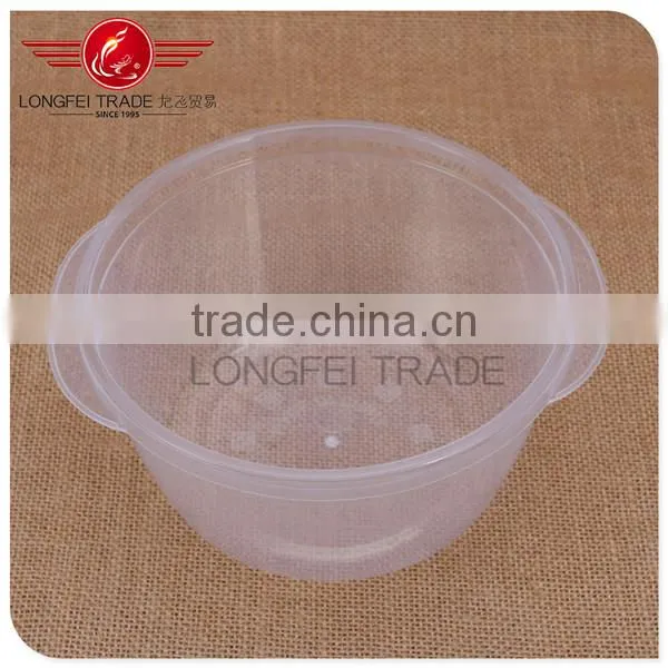 3pcs Plastic Preservation Box/ Fressness Bowl /crisper Mould With Red Lid photo-4