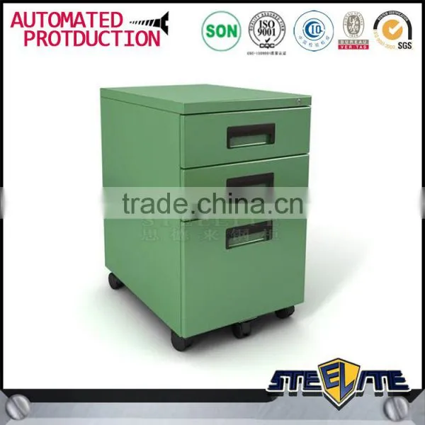Livingroom Furniture Metal Mobile Storage Cabinet 3 Drawer Steel Movable Cabinet photo-5