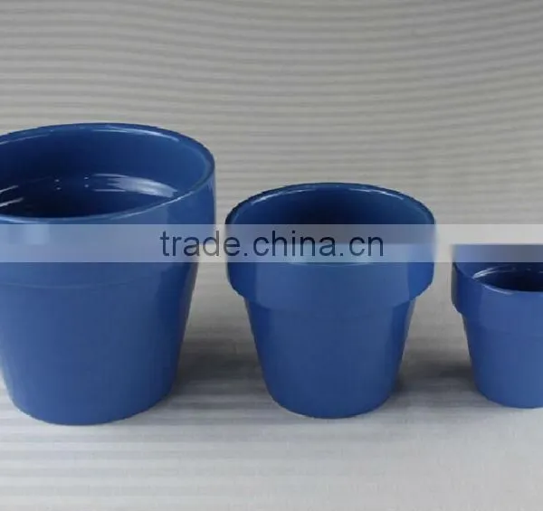 4 Inch Ceramic Small Flower Pot With Colors photo-3