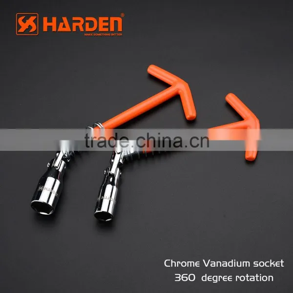 Chrome Vanadium Professional T Universal Spark Plug Socket Wrench Tool photo-2