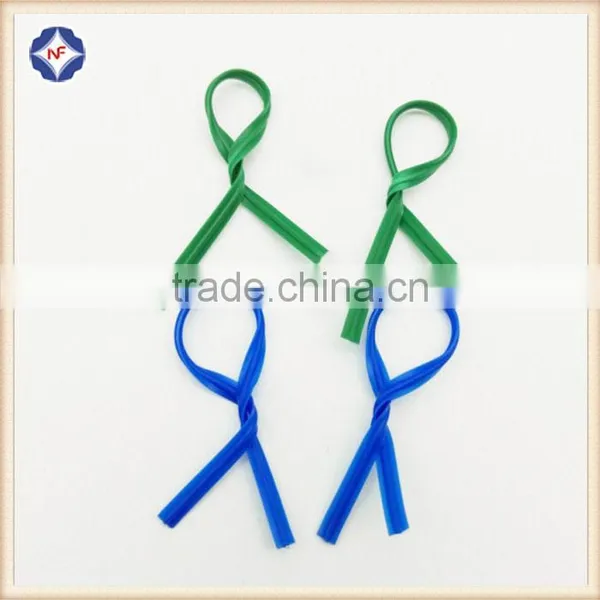 Food Industrial Use Colorful Plastic Single-core Twist Tie photo-6