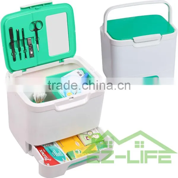 Hospital Medicine Plastic Pills Empty PP Portable Emergency Storage Box/kit/bag photo-6