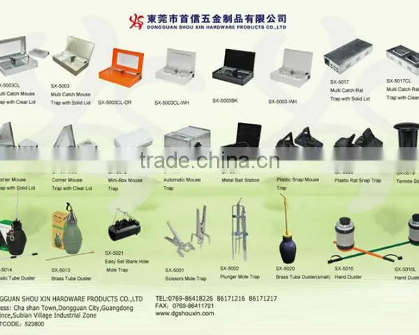 Rat Trap Design Plastic Mouse Rodent Bait Station,bait Station Rats SX-5025 photo-5