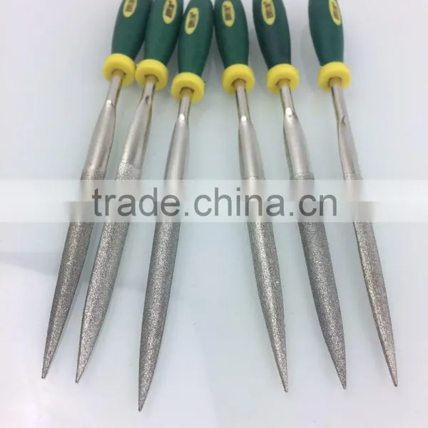 BERRYLION Half Round Diamond File Length 140mm With Soft Grip photo-2