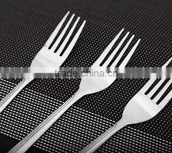 Natural Color Spoon and Fork Set With Stainless Steel Tableware Set photo-4