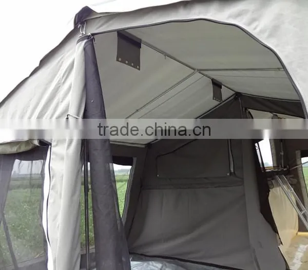 5+ Person Durable Camping Equipment Canvas Trailer Tent for Sale photo-5
