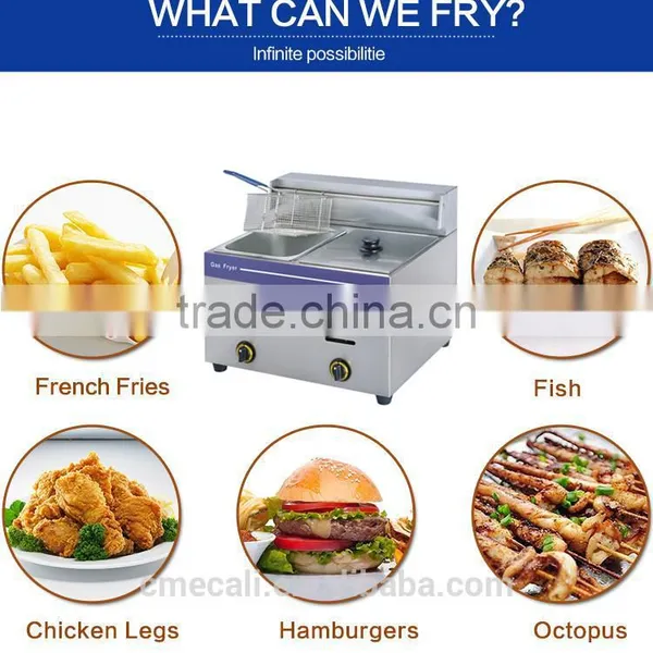 GF-72 Potato Chips Fryer Machine Price/Chicken Fryer/Gas Pressure Fryer photo-5