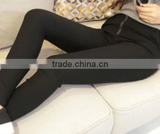 Womens Zip Knee Jogger Pants/ Zipper Leggings / Pants / Slacks Pants photo-3