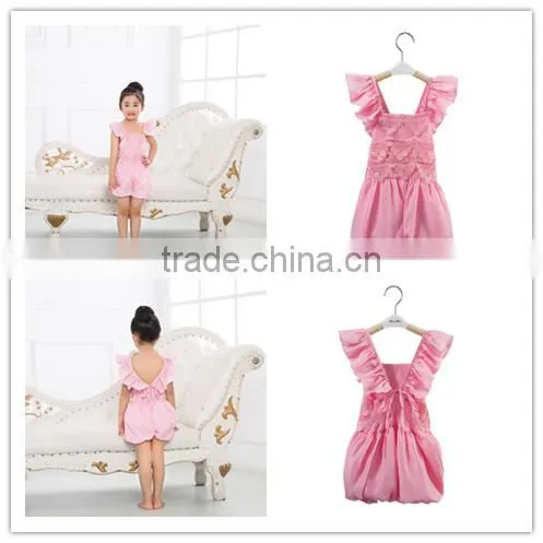 OEM High Quality Baby Romper Collar /baby Romper Wholesale Baby Clothes / Baby Lace Romper 2016 photo-3