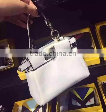 DY0112z Hot Sale Ladies pu Leather Candy Mini Handbag Tote Bag photo-2