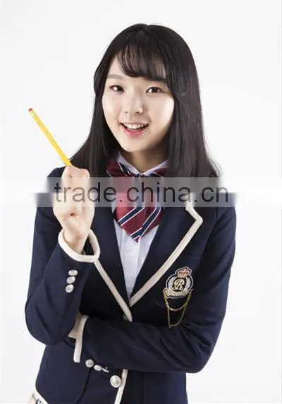 China Factory Price Juqian School Uniform Blazer Custom School Uniform Suit Designs photo-2