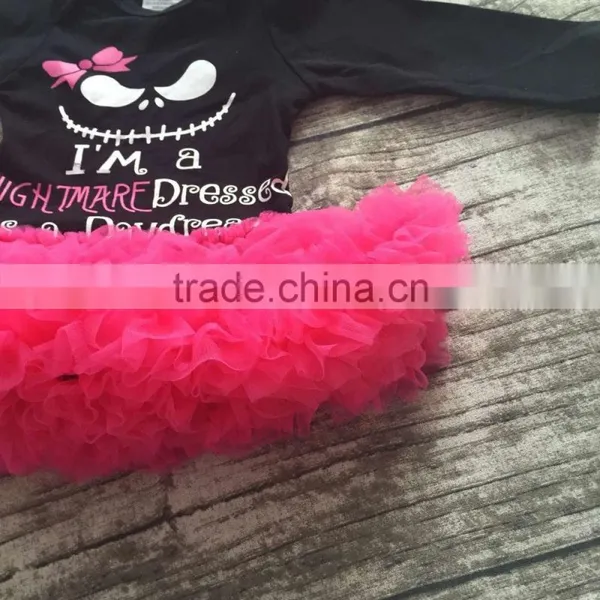 Girls Halloween Tutu Romper Girls Infant Toddler Girls Outfits Girls Party Romper With Necklace and Headband photo-3
