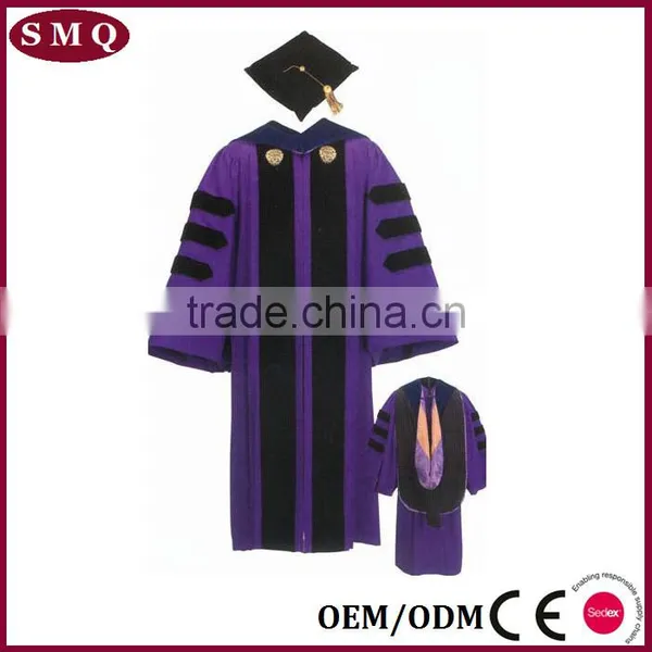 Regalia Doctoral Graduation Gown photo-4
