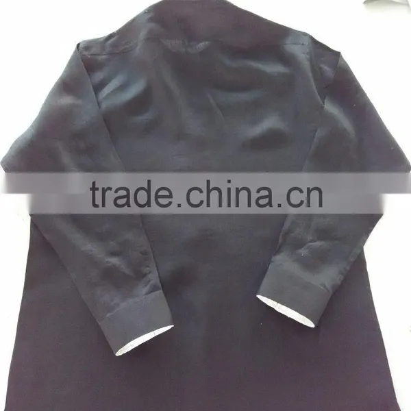 Contrast Color 100% Linen Shirts photo-2