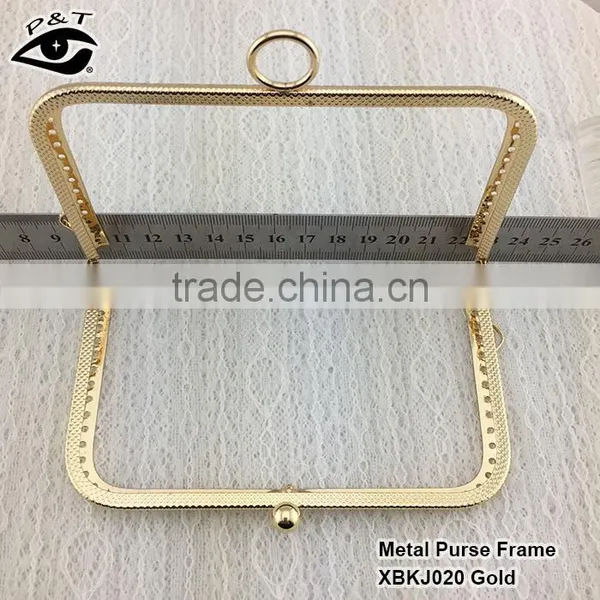 13x8cm Coin Purse Frame Rectangle Shape Metal Frames for Handbag photo-4
