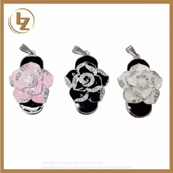 Модные USB-флешки в форме розы с бриллиантами photo-5
