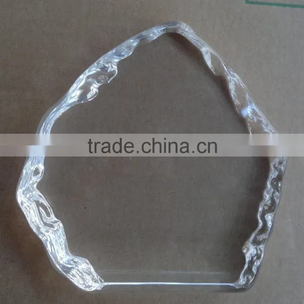 Optic Crystal Glass Blank Iceberg For Souvenirs Office Decoration JKC-0000 photo-2