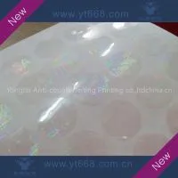 Transparent Hologram Sticker