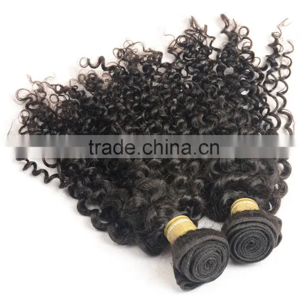 New Arrival Factory Price Top Quality 7A Virgin Hair Kinky Curl Human Hair Weaving photo-3