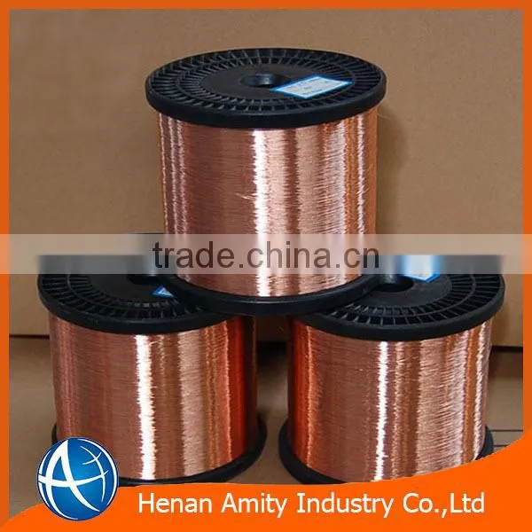 Round Shape Enameled Copper Clad Aluminum Wire photo-2