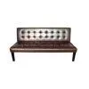Wooden Bench/leather Bench