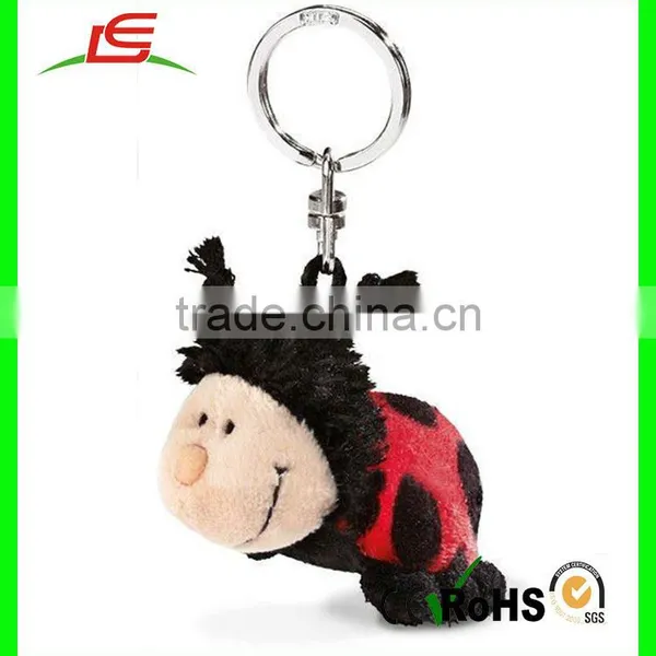 High Quality Top Selling Keychain Cute Stuffed Bee Plush Toy Keychain photo-2