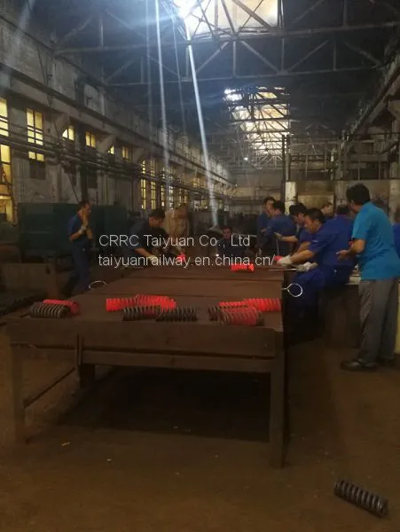 CRRC Bogie Coil Spring Manufacture photo-4