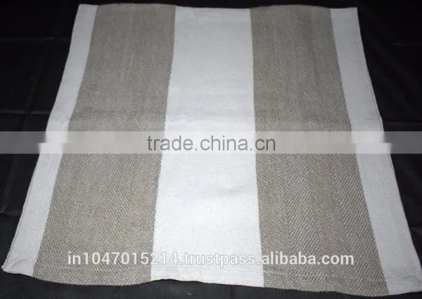 Linen Cotton Herringbone Weave Hand Woven Bath Towel photo-2