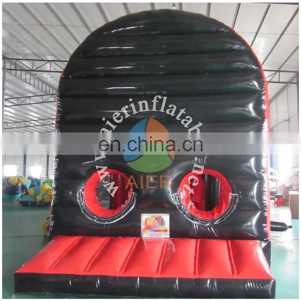 Red & Black Inflatable Obstacle Course photo-2