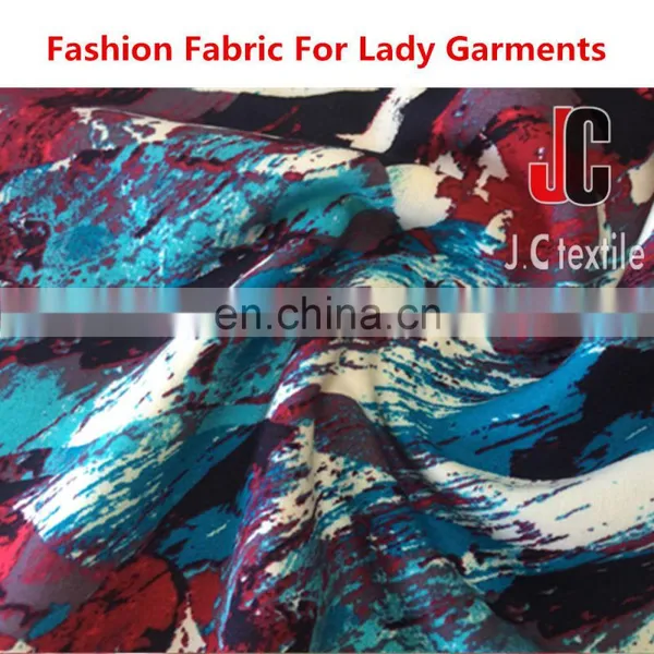 AP1975 JC 100% Rayon Shally Woven Fabric Wholesale the Price of Cotton Rayon Fabric per Meter photo-2