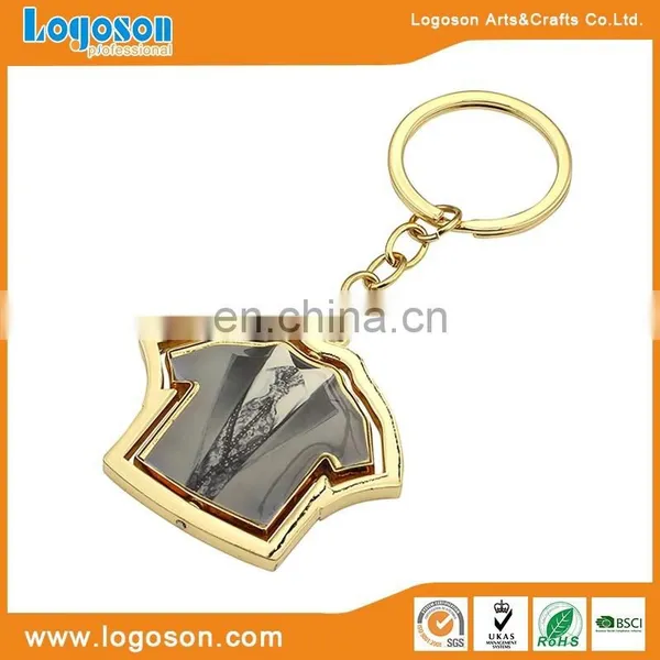 Loverly Ocean Wold Epoxy Fish Printing Metal Keychain Keyrings photo-4