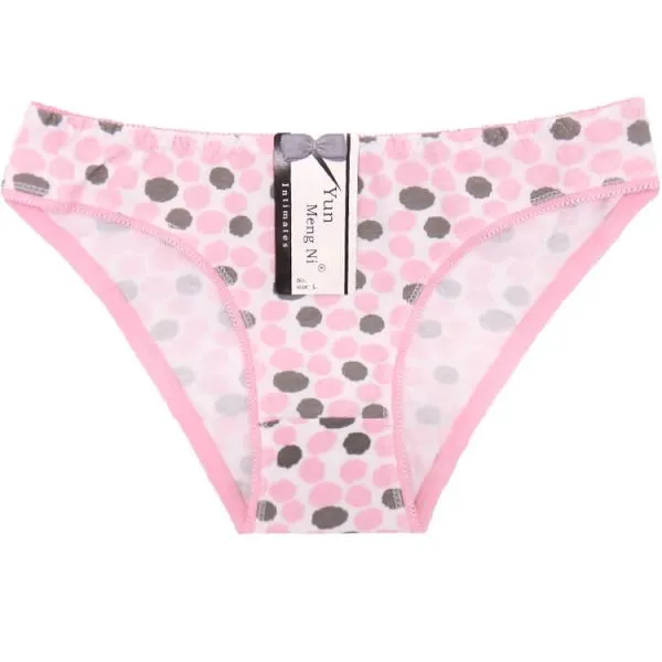Yun Meng Ni Sexy Underwear Hot Sale Women Pants Cotton Printing Stock Lingerie For Women photo-4