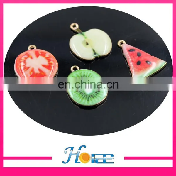 Fashion Fruit Charm Pendant Fruit Shape Enamel Pendant for Decoration photo-5