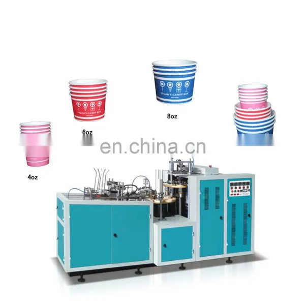 Double Side Film Ultrasonic Disposable Paper Cup Forming Machine photo-2
